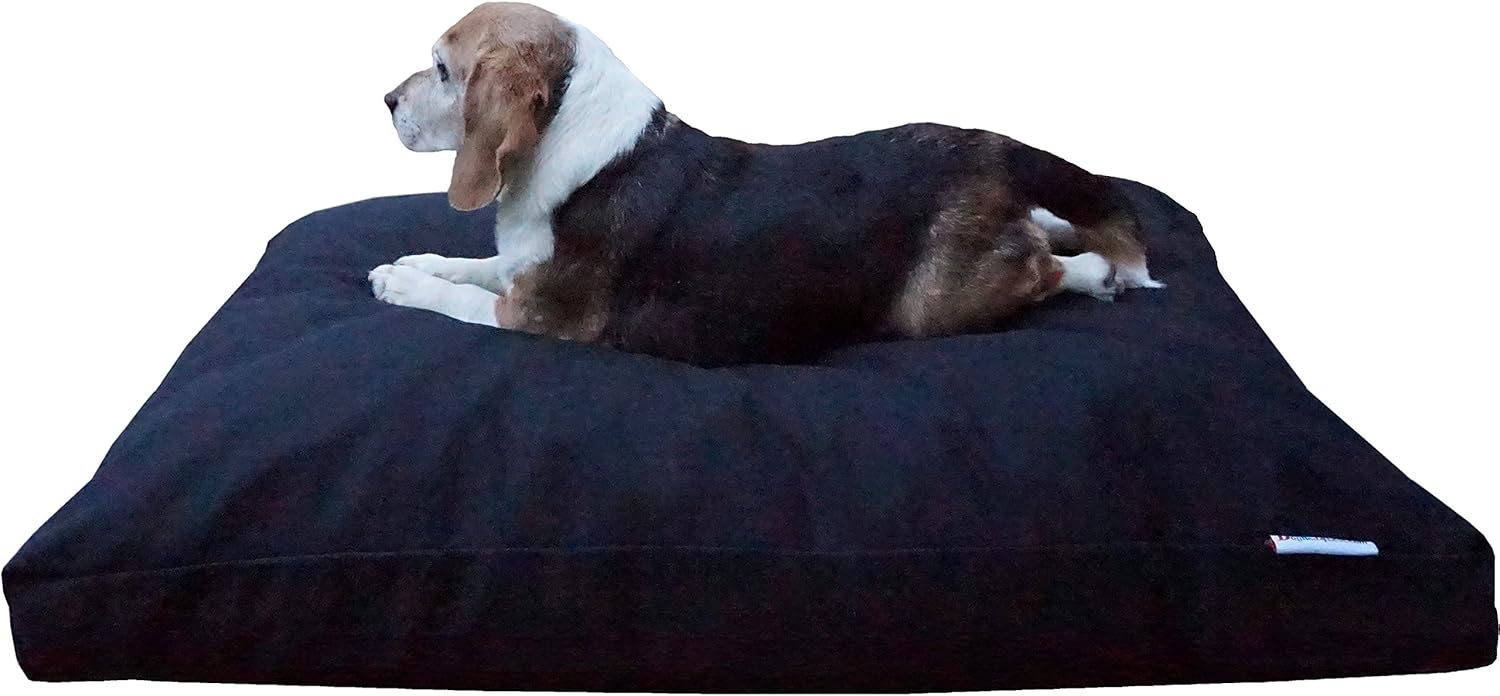 Cama ortopédica para perro, con espuma viscoelástica, duradera, con forro interior impermeable y fuerte funda exterior, para mascotas pequeñas,