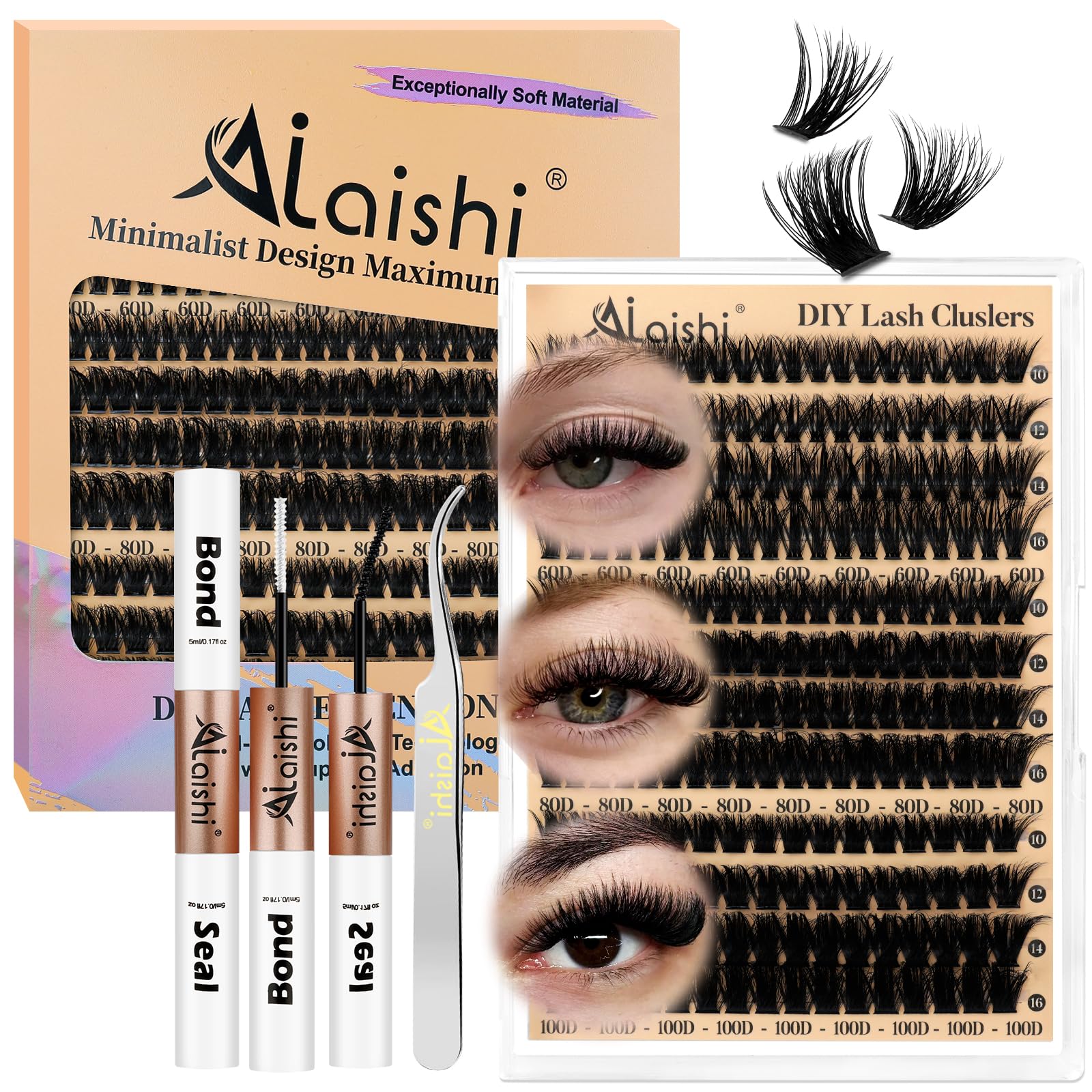 AILAISHI Wimpern Extensions Set