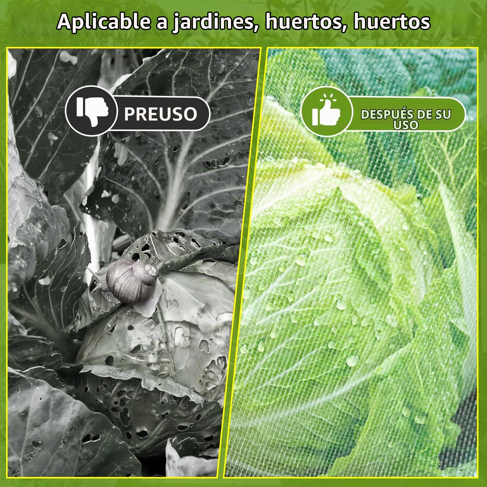 2 Malla Protectora para árboles frutales Plantas y Verduras 1,8 x 1,8 m Funda de Red para Plantas con Cremallera y cordón Malla para jardín contra pájaros arbustos arándanos Flores, Vegetales