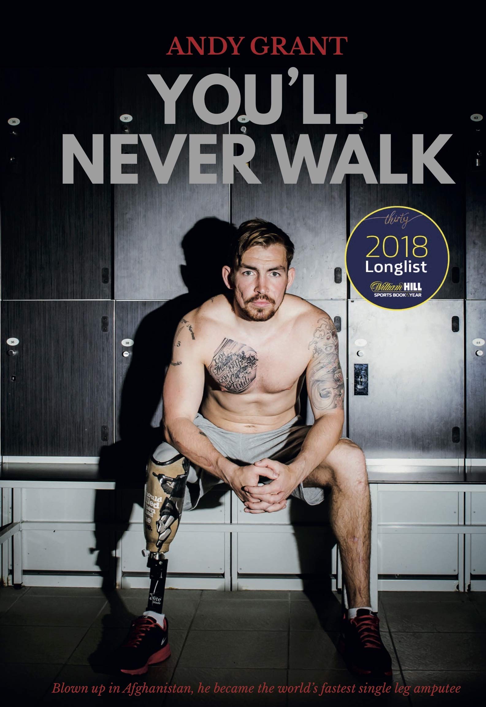You'll Never Walk by Andy Grant (Paperback Book)