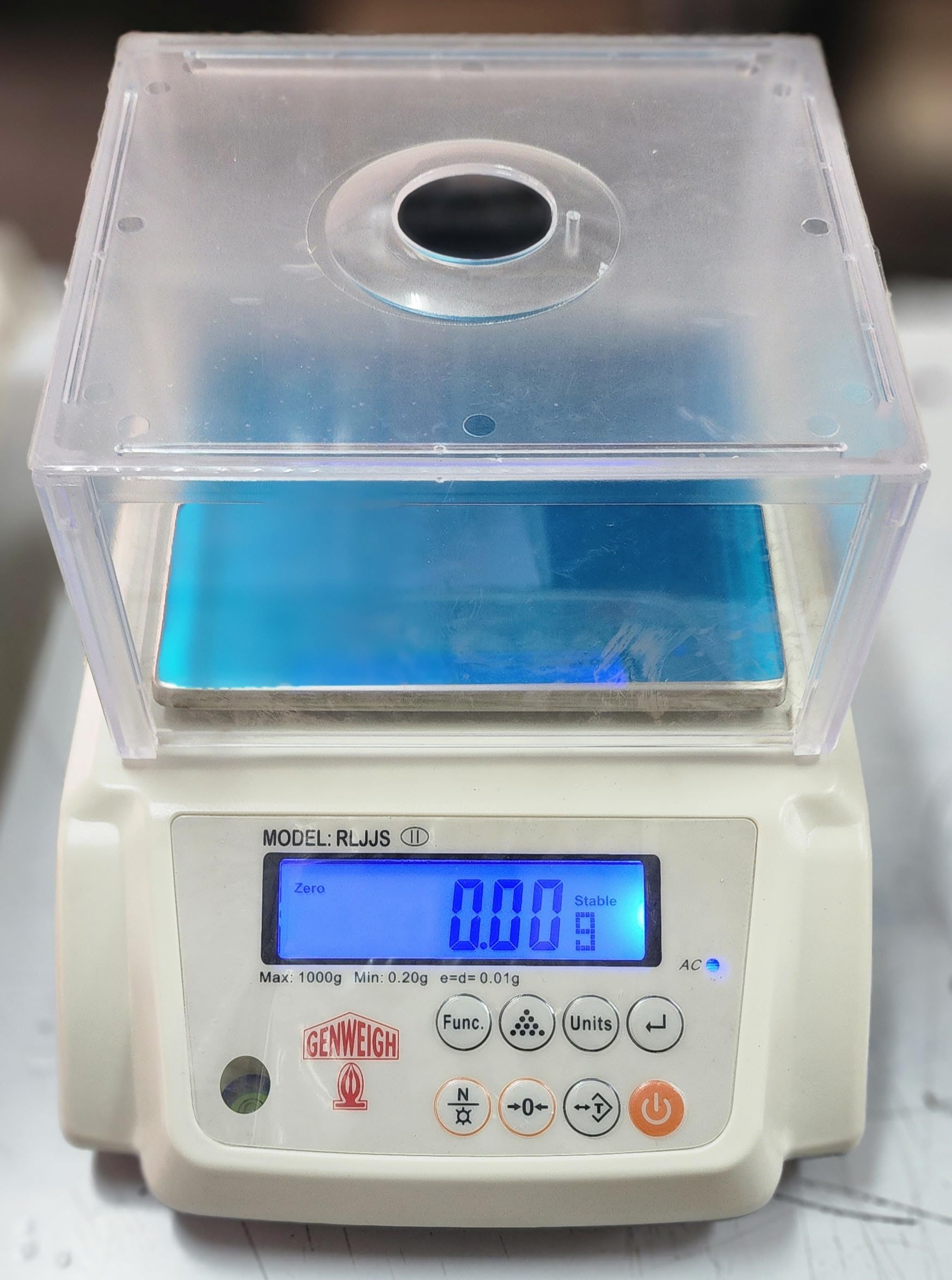 PRECISION WEIGHING SCALE 600gm x 0.01gm with windshiled (1000)-image-49