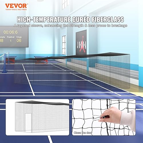Miniatura 2 de VEVOR Red de bateo de béisbol de 1035415575 pies (solo la red), red de entrenamiento profesional de bateo de sóftbol, béisbol, bateo, resistente,