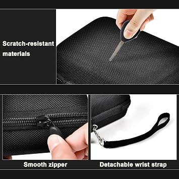ALKOO Digital Camera Case for CAMKORY, Camera Pouch for KODAK Pixpro -Black