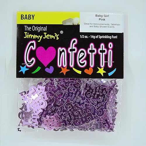 Miniatura 5 de Confetti Word Baby Boy Blue Sky - Bolsas de 4 medias onzas (2 onzas) #7745 Q02