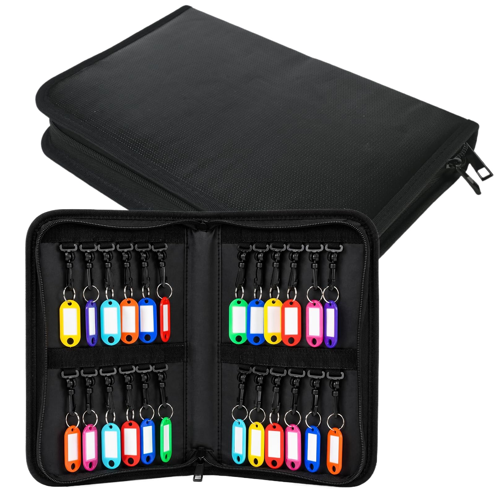 Kemay Zippered Key Organiser Case – Portable Key Box, Outdoor Key Safe