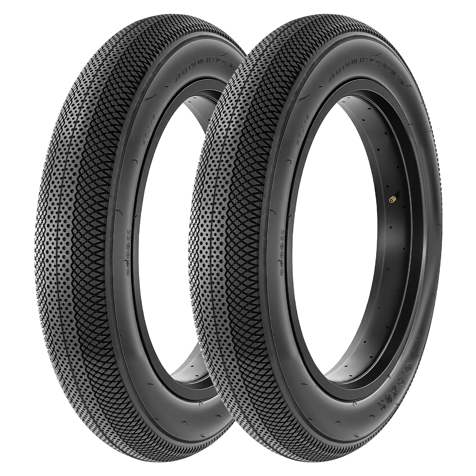 Confezione da 2 pneumatici pieghevoli per bicicletta elettrica da 60 TPI, 20/26 x 4,0, ricambio per mountain Snow and Beach Bike