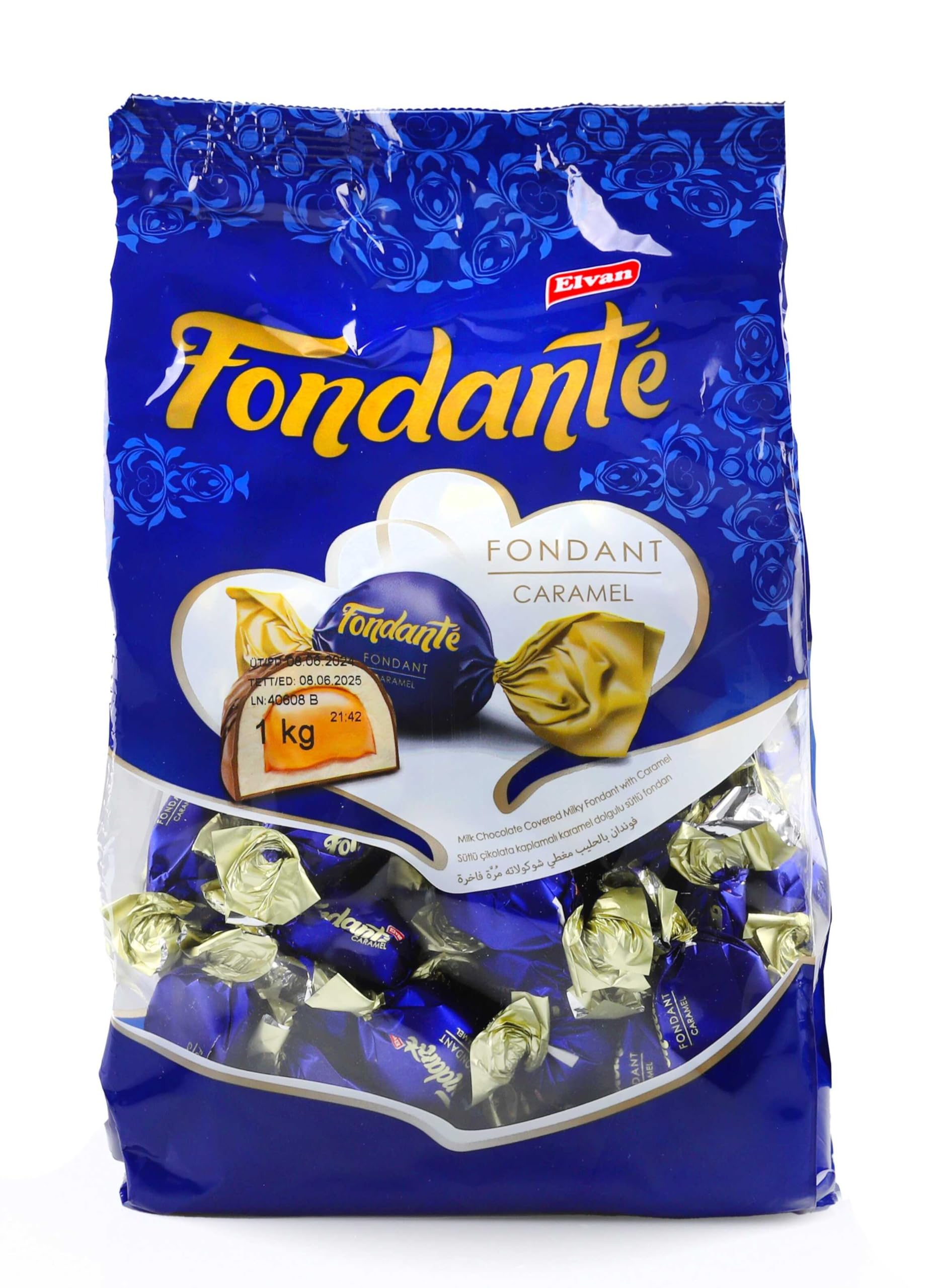 Milky Fondante Carmel Chocolate, 1 Kg