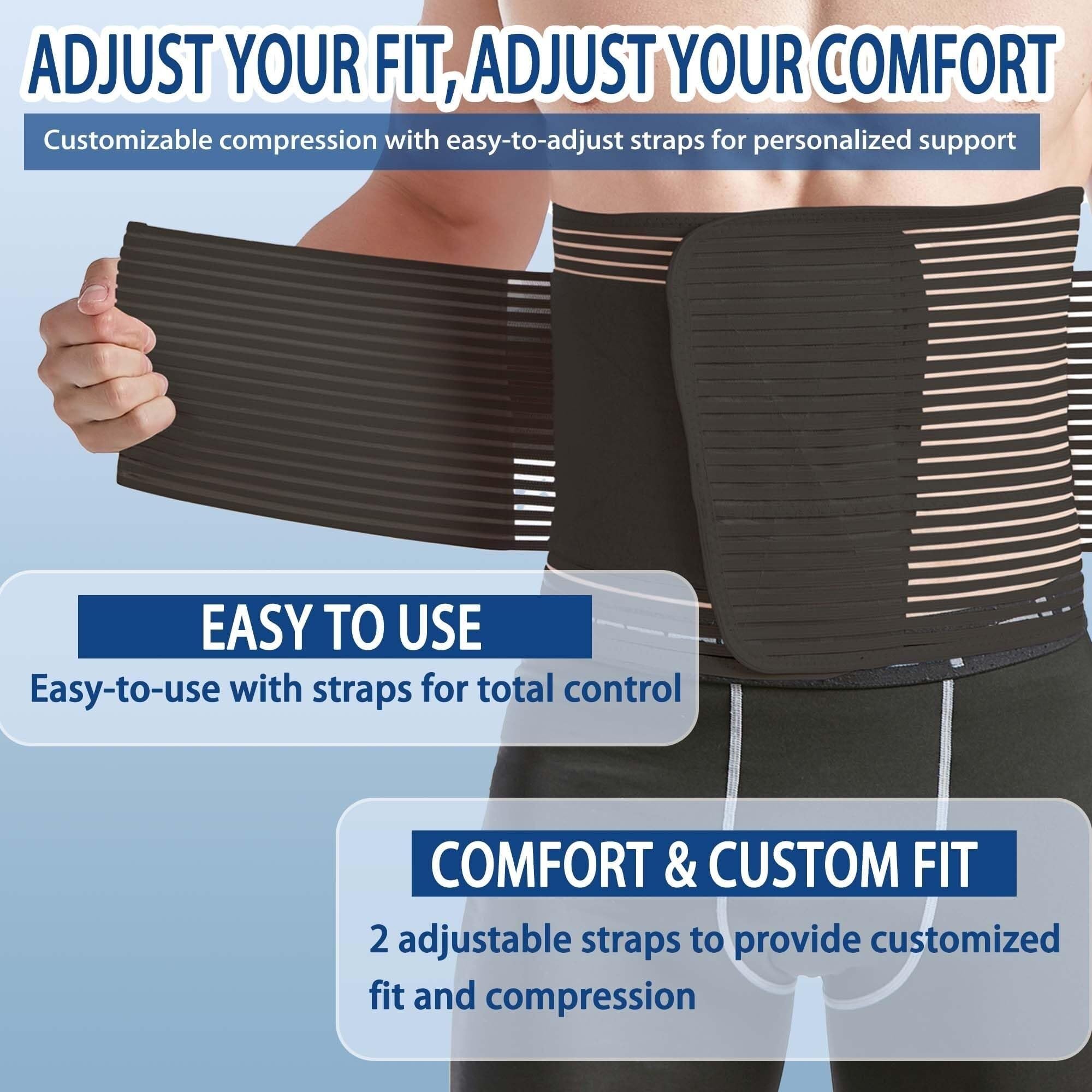 Fajas Waist Trainer Cinturón De Soporte Abdominal For Hombres Y Mujeres, Cinturón Deportivo Cinturón Moldeador De Cuerpo Entrenador de Cintura