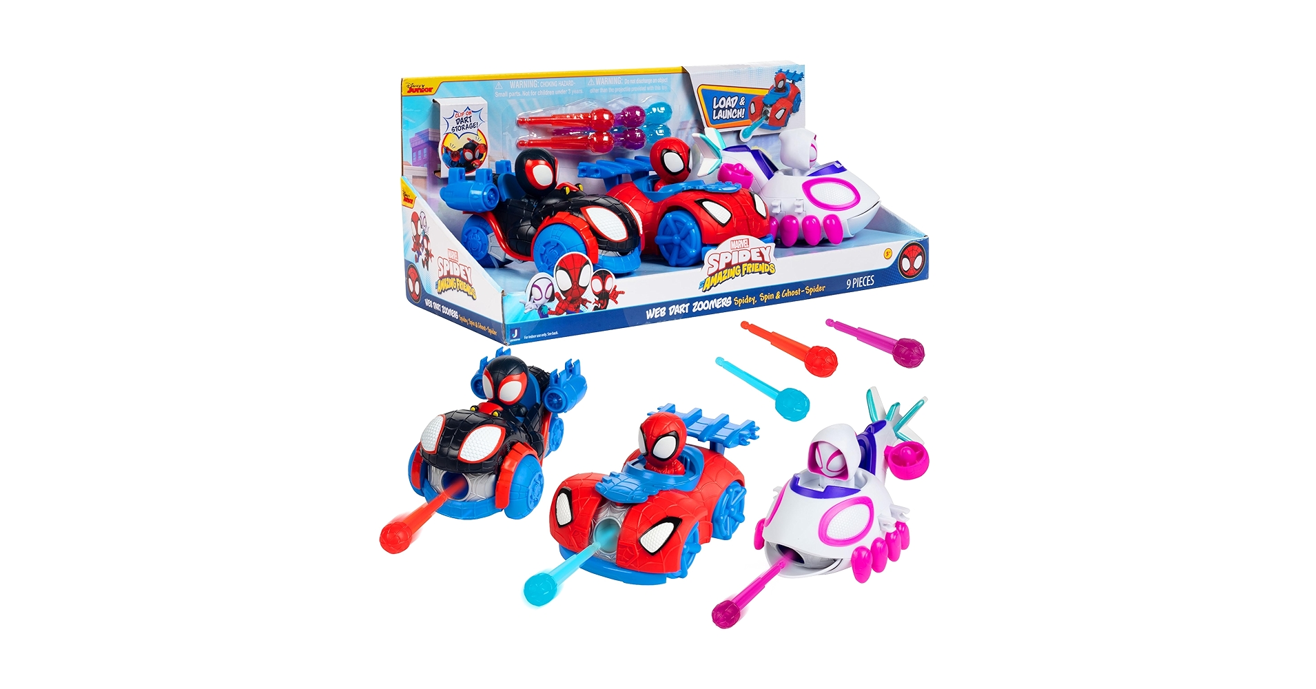 その他 Spidey Spidey and His Amazing Friends Dino Accessory Wave 1 Case