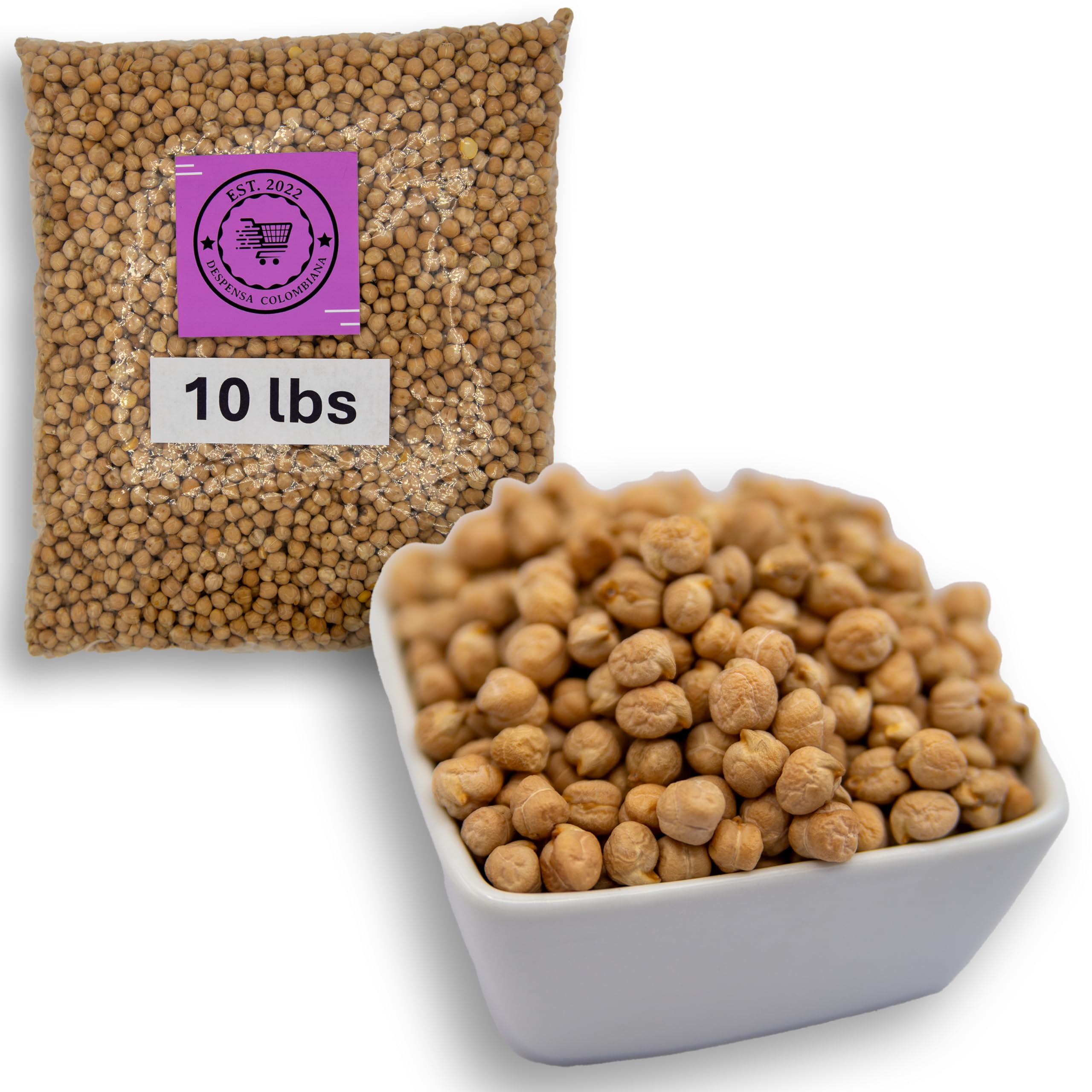 Amazon.com : 10 Lbs Dry Chick Peas Bulk - Garbanzos Bulk Grown in