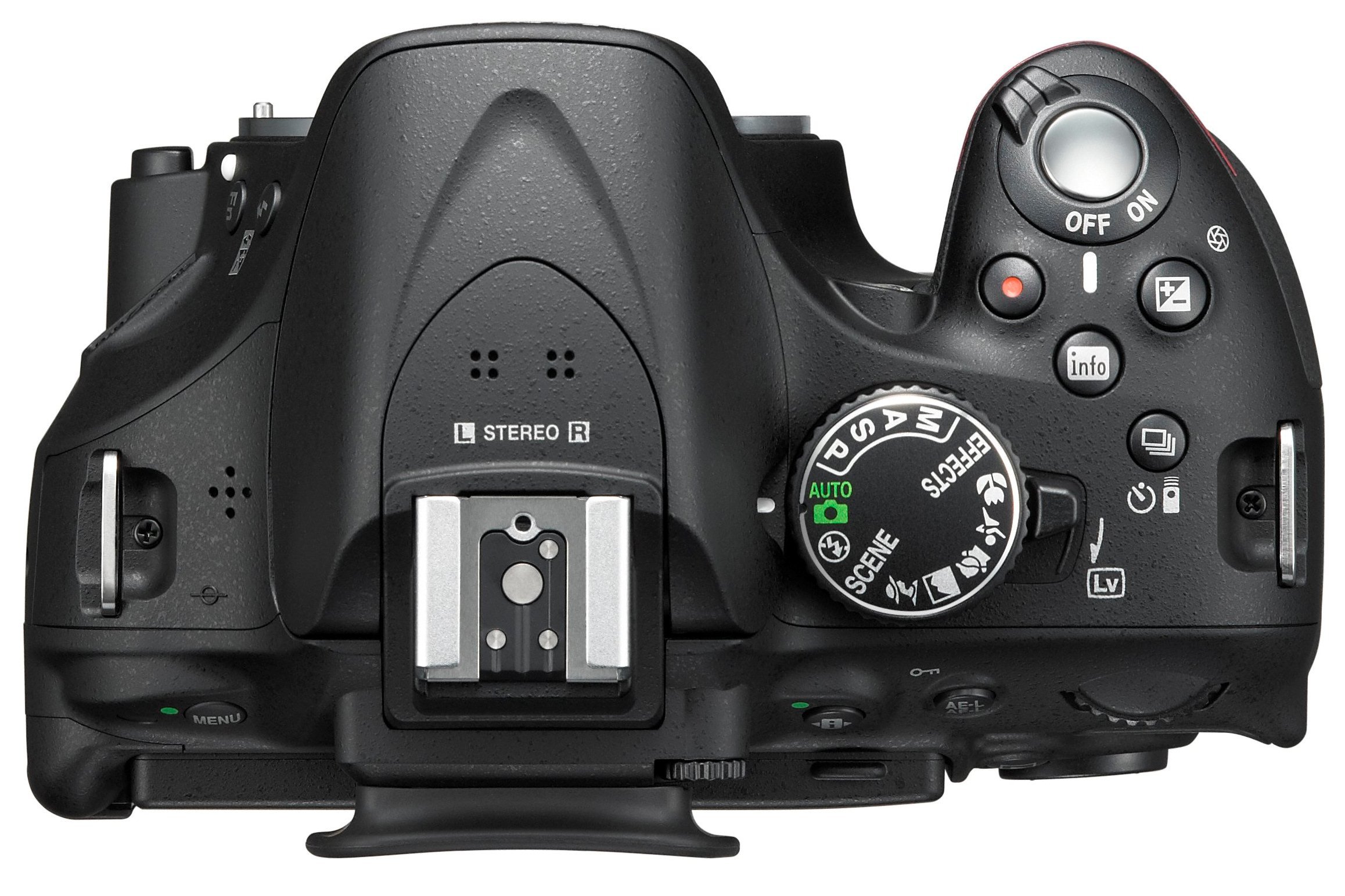 Nikon D5200 SLR-Digitalkamera 24,1 Megapixel 7,6 cm TFT-Display Full HD HDMI Kit AF-S DX 18-55 mm II Objektiv schwarz