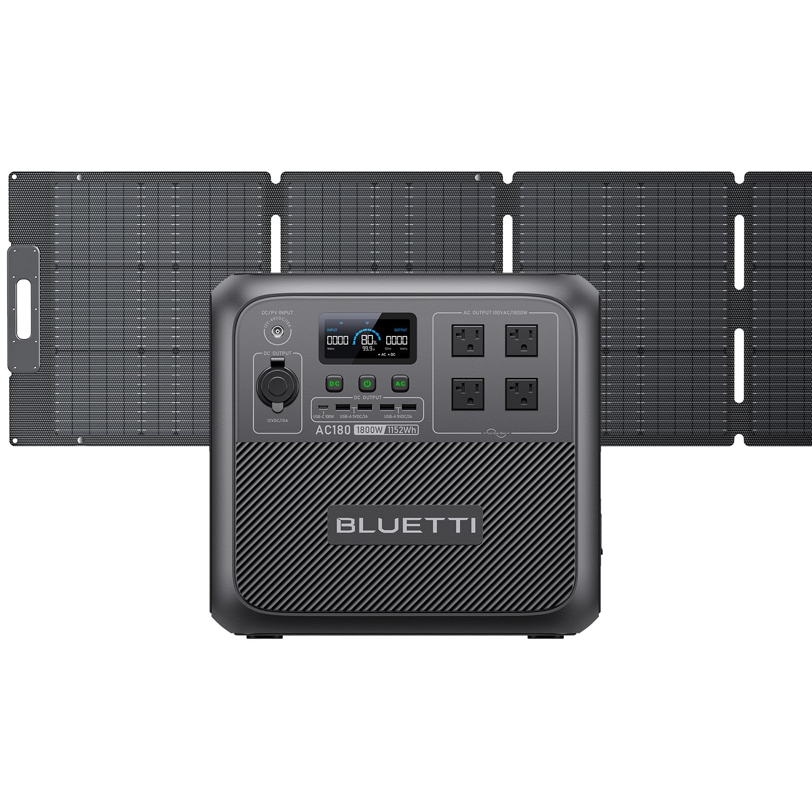 Amazon.co.jp: BLUETTI ポータブル電源 ソーラーパネルセット 