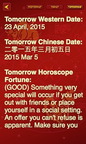 Hiratte Software Solution Horozodiac - Free Daily Horoscope & Chinese Zodiac thumb #4