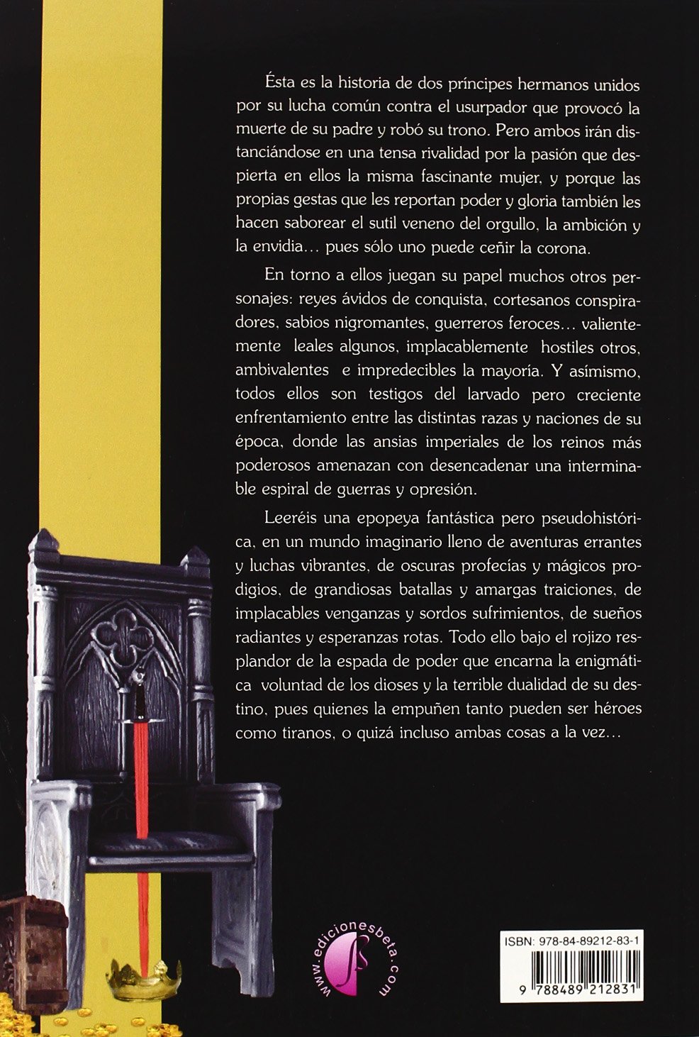 Hermanos por un imperio. El precio del trono (Novela)