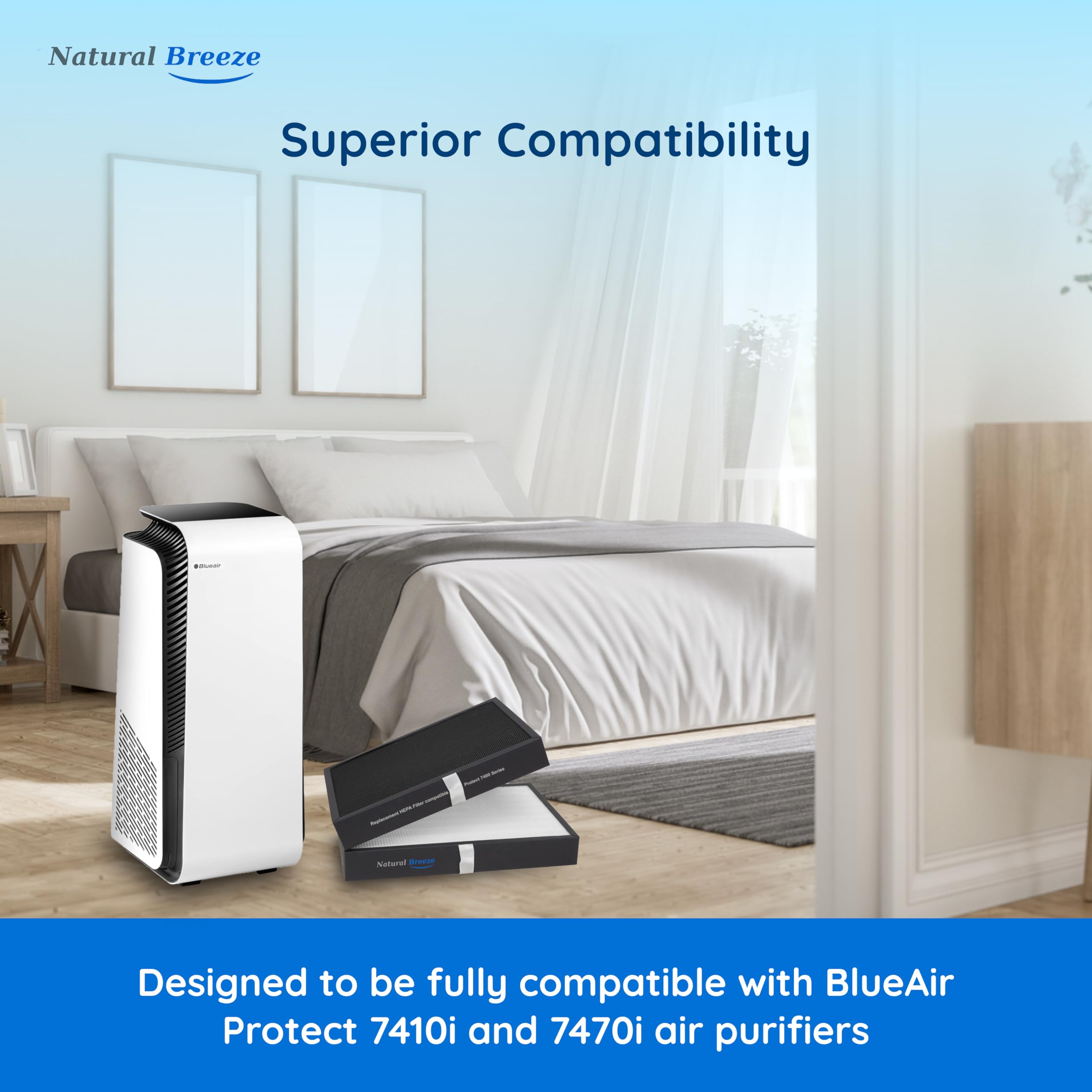 Amazon.co.jp: Natural-Breeze スマートフィルター 交換用フィルター