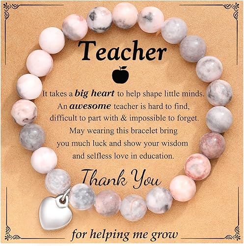 PINKDODO Regalos de agradecimiento para profesores, regalos para profesores para mujeres, regalos de cumpleaños para profesores, jubilación, regalos