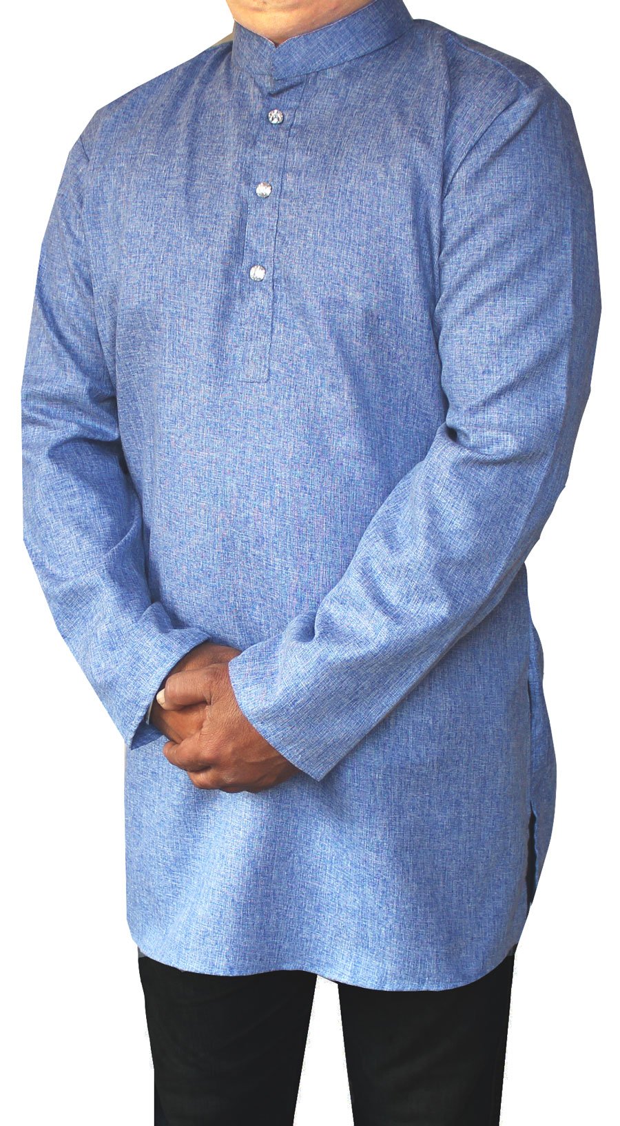 Cotton Dress Mens Short Kurta Shirt India Fashion Clothes