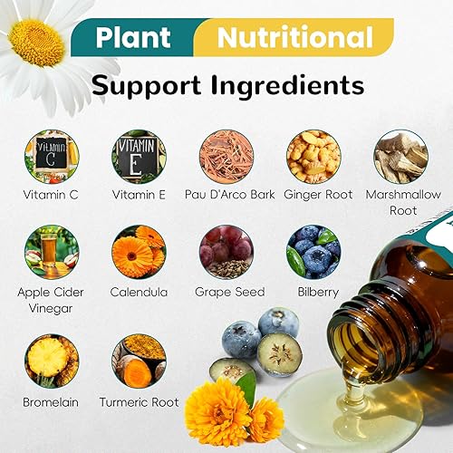 Miniatura 2 de Tratamiento de infección por levaduras para perros y gatos, apoya la picazón saludable, la inflamación, la irritación y el alivio de alergias,