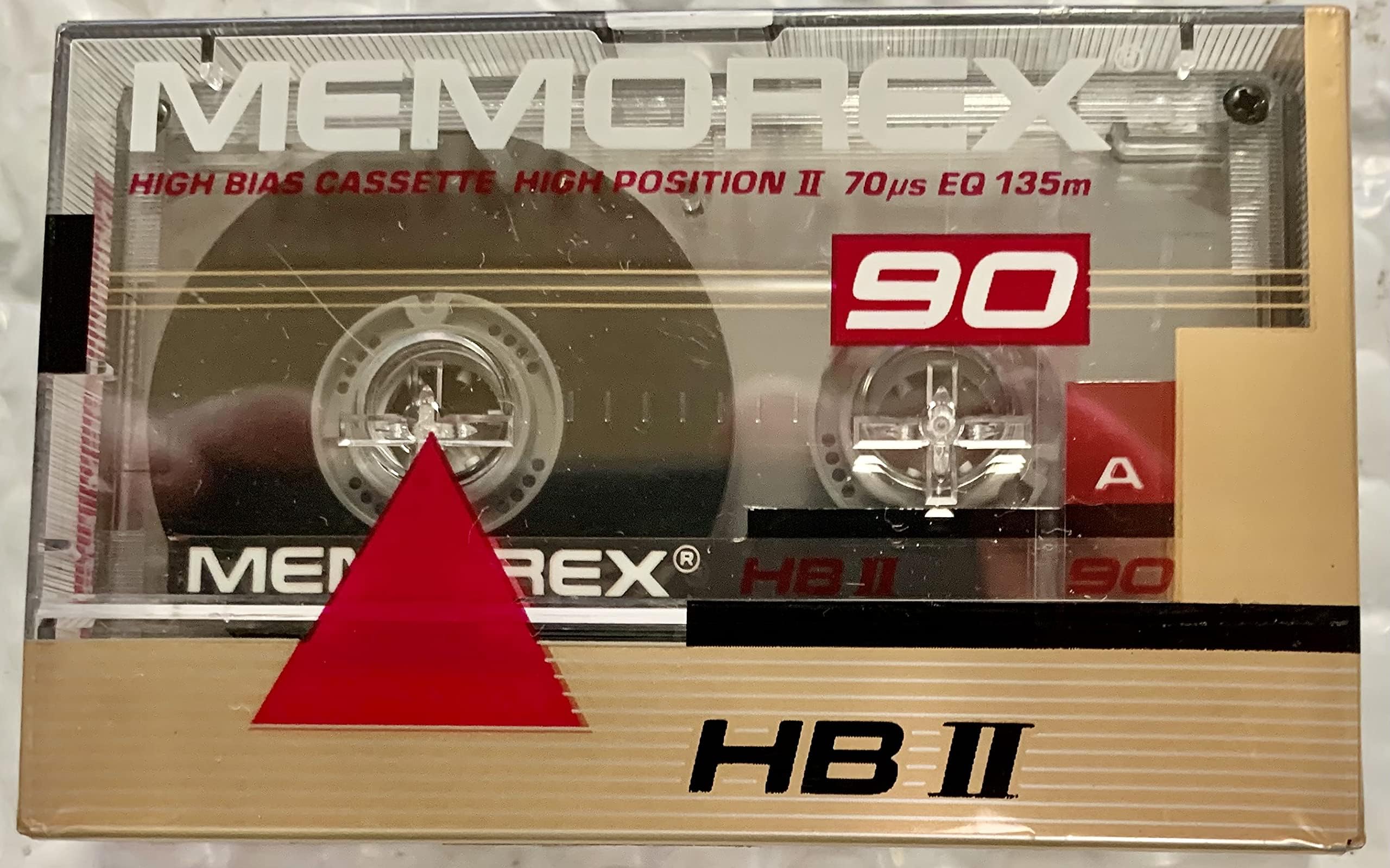 Memorex 3 Pack High Bias II - 90 min. Red Minidv Tapes