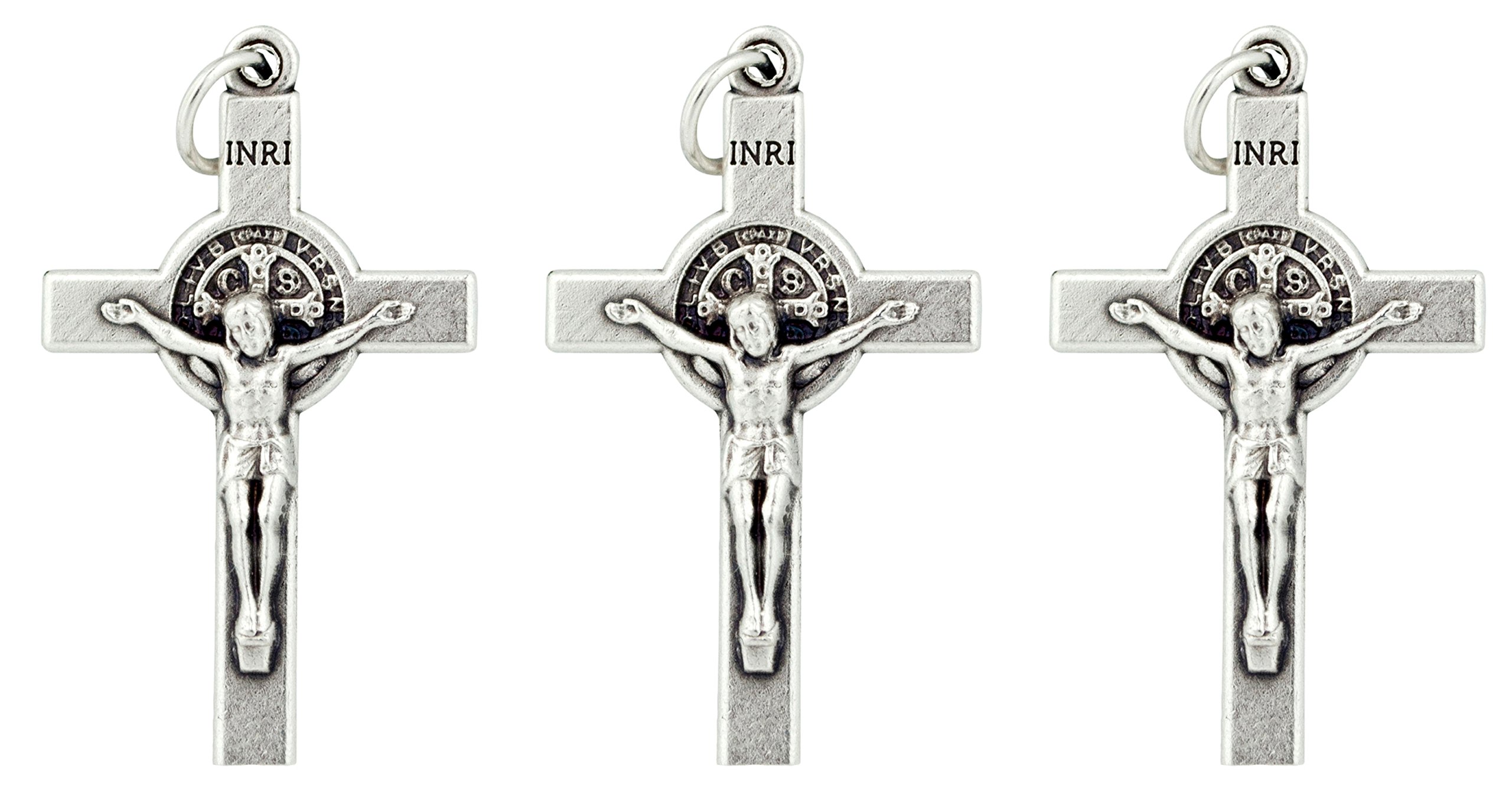 VenerareSaint Benedict Crucifix Pendant (3-Pack)