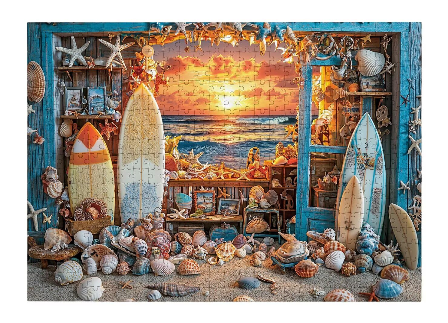 Puzzle Strand, Puzzle 3000 Teile Erwachsene, Geschenke für Frauen -4819