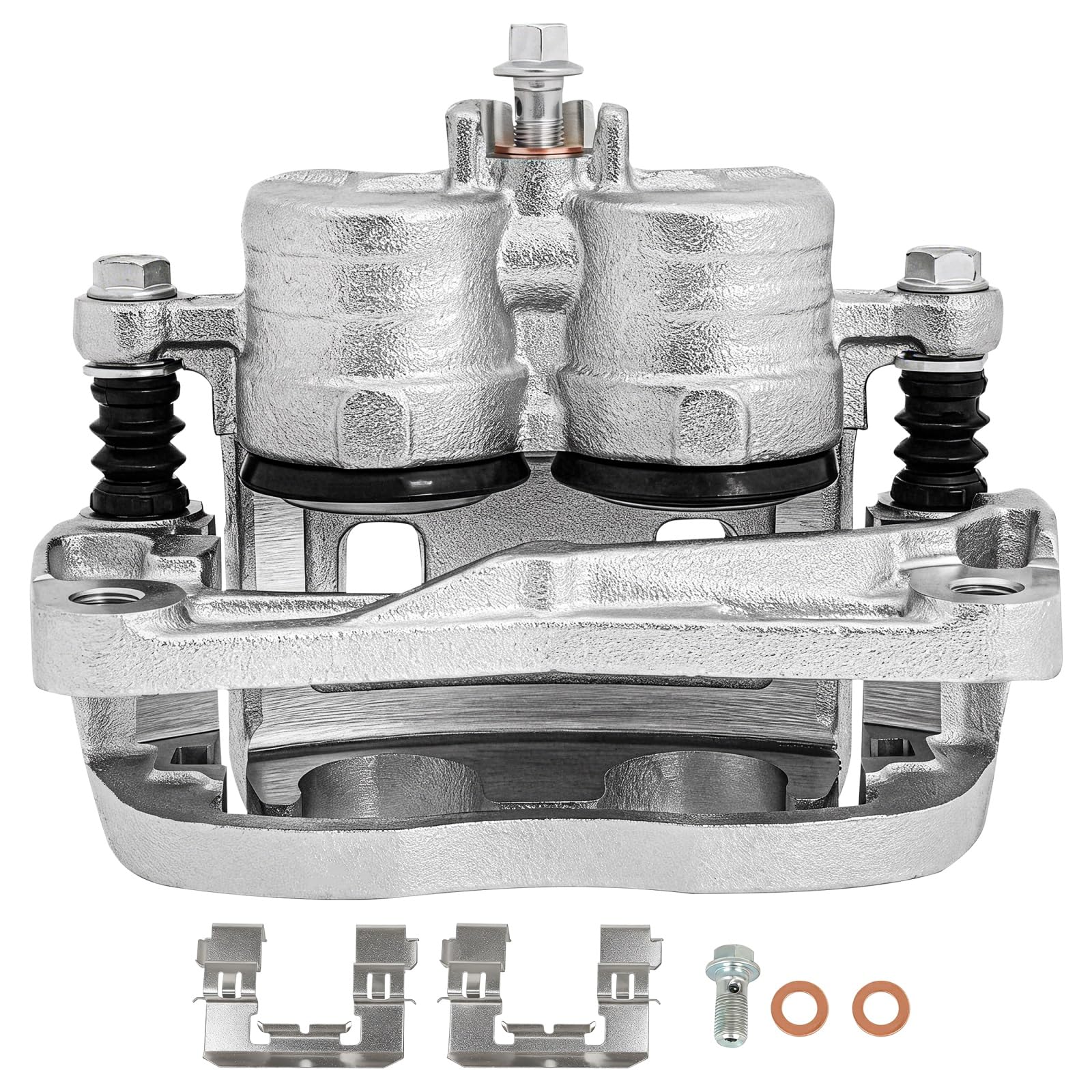 SCITOO Front Right Brake Caliper With Bracket 19B2682 Compatible For Saab 9-2X 2005-2006 For Subaru Impreza 2002-2016 For Subaru Legacy 2003-2004