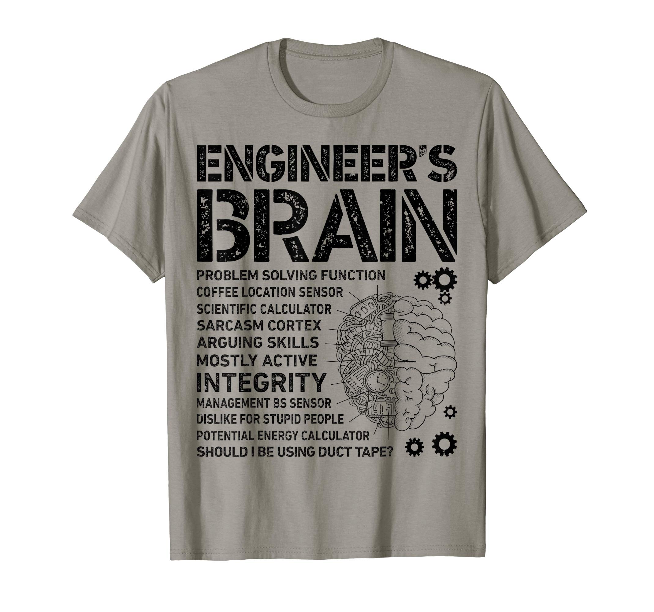Engineering Facts CoEngineer's Brain Funny Process Engineer Men Engineering Gift T-ShirtOEKO-TEX STANDARD 100