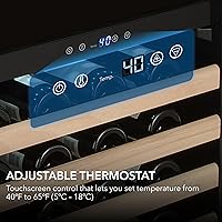 Vista 2 de Whynter BWR-1002SD 100 refrigerador incorporado o independiente de acero inoxidable de compresor de gran capacidad con estante para botellas