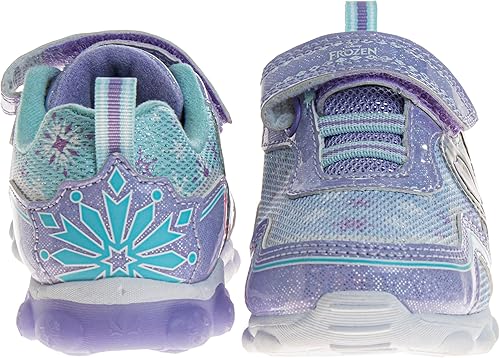 Miniatura 5 de Disney Zapatillas de deporte Frozen para niña, sin cordones, con luces para correr (bebéniña pequeña)