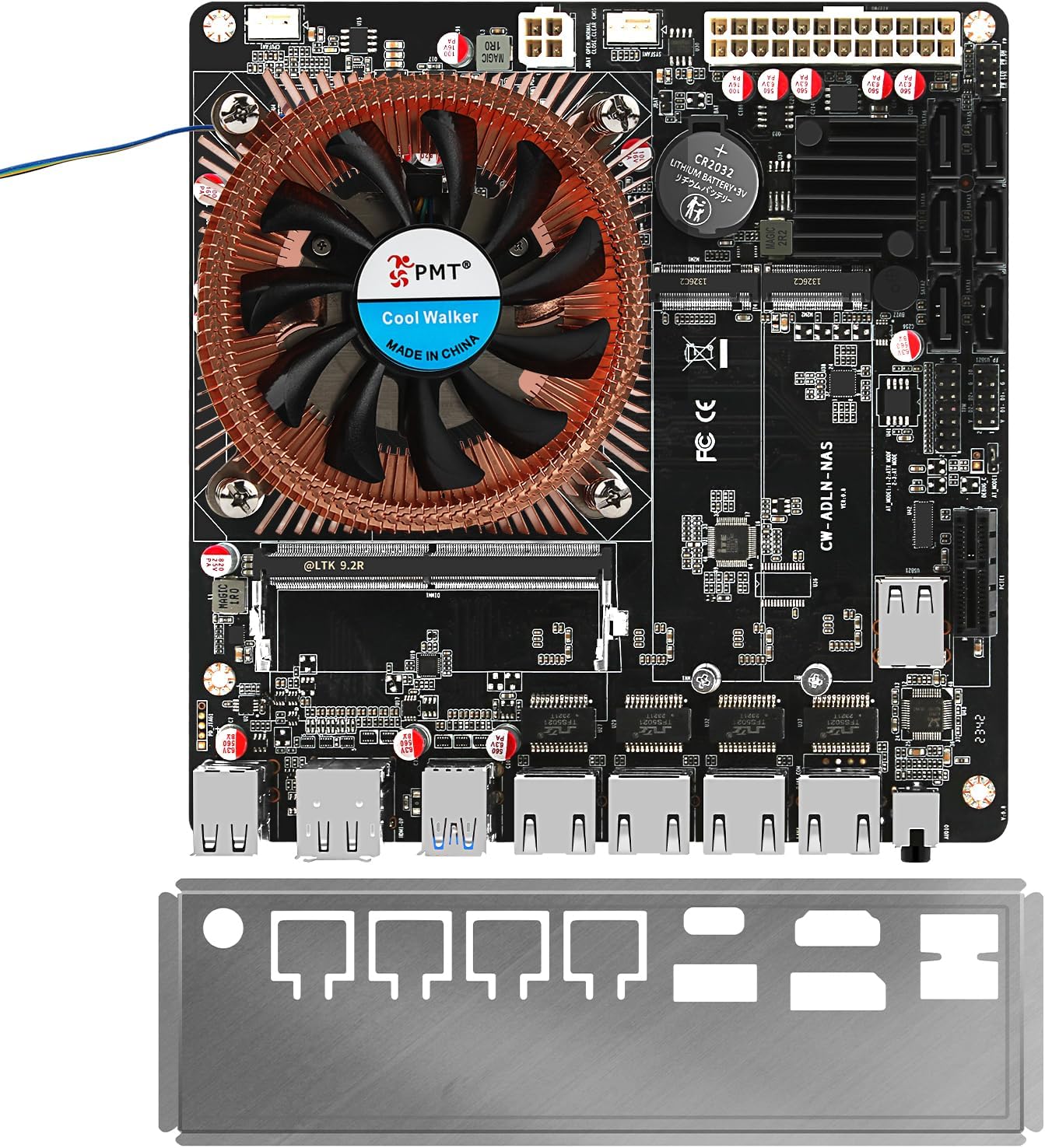 SZBOX N305 Mini-ITX Motherboard with cooler and I/O shield