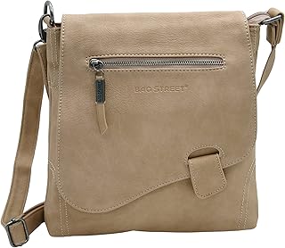 BAG STREET - Bolso de señora con cierre magnético y cremallera - Bolso de hombro grande