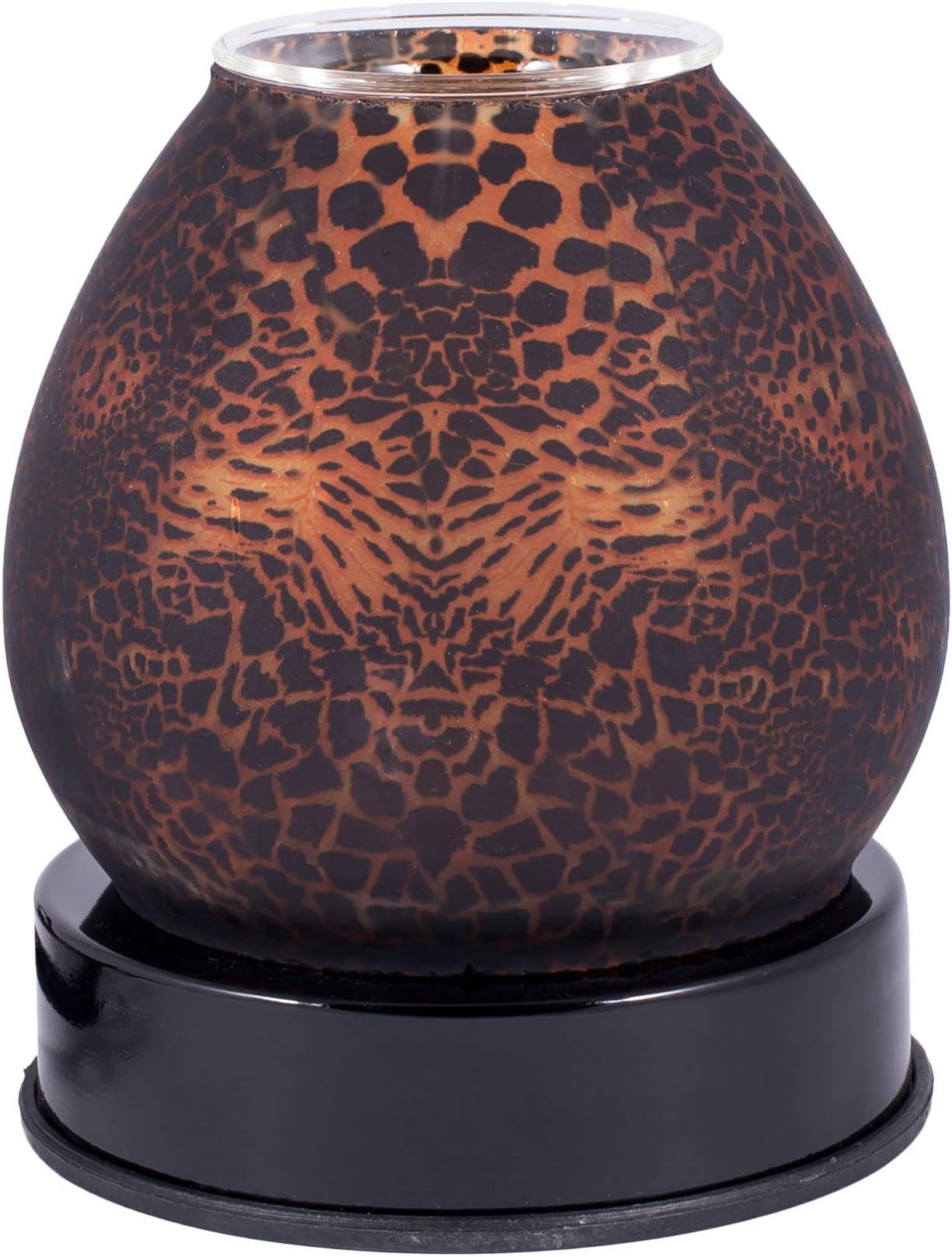 Animal Print Glass Electric Oil/Wax Warmer (Cheetah)