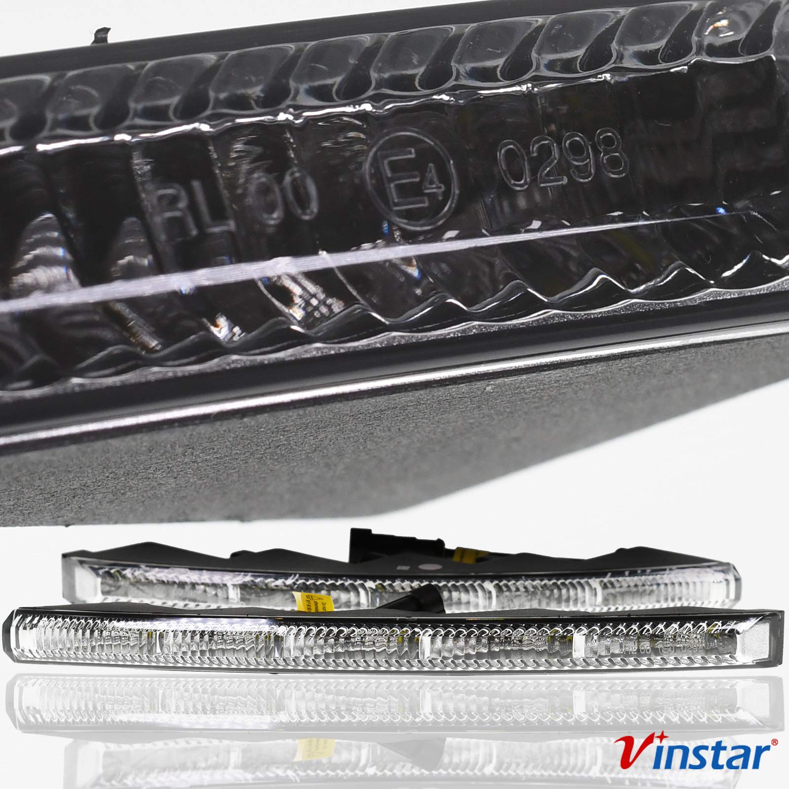 Luce di marcia diurna a LED, 12 V, R87, compatibile con W169 W164 W245 SL R230 CLK