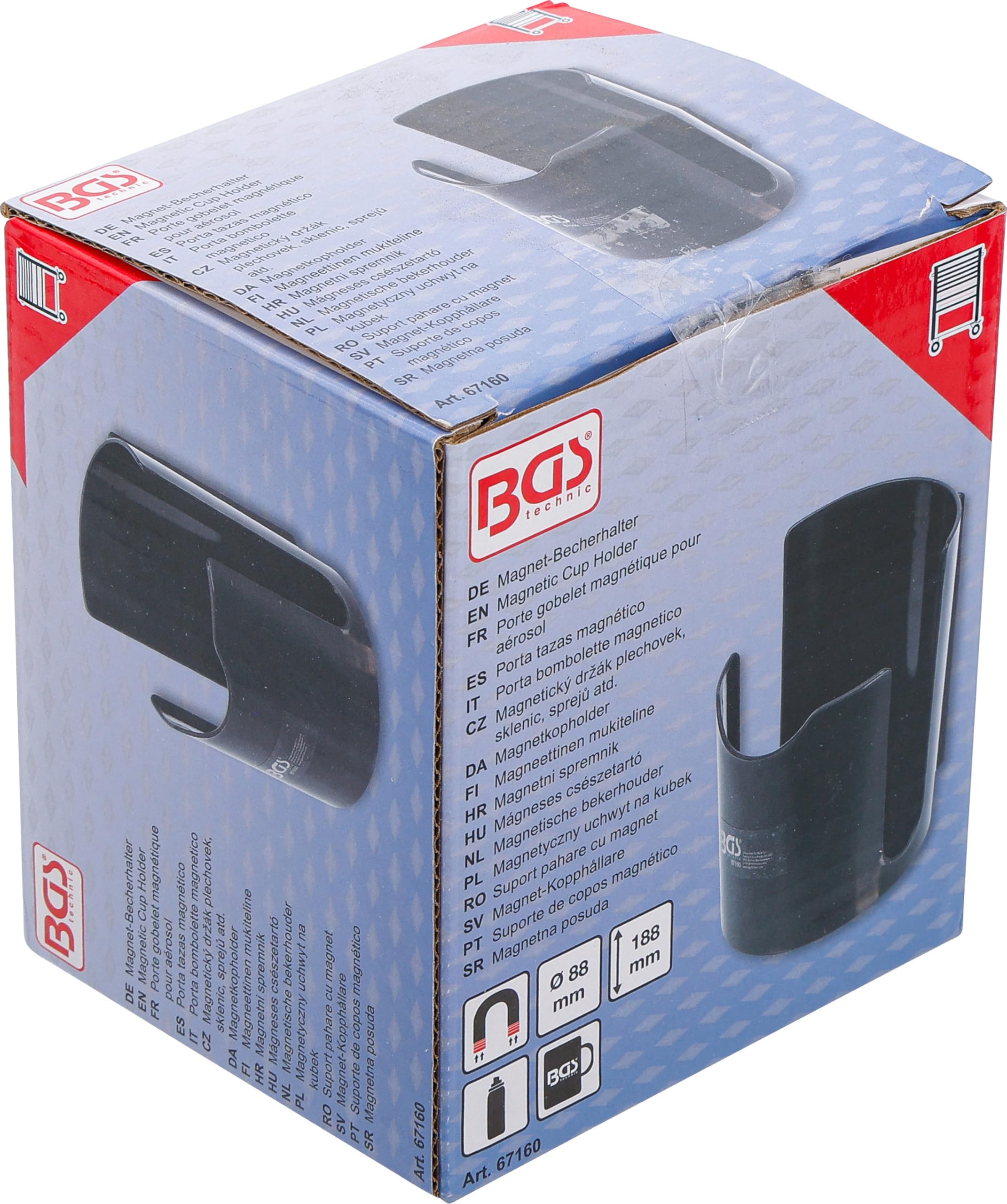 BGS 67160 | Magnetyczny uchwyt na kubek