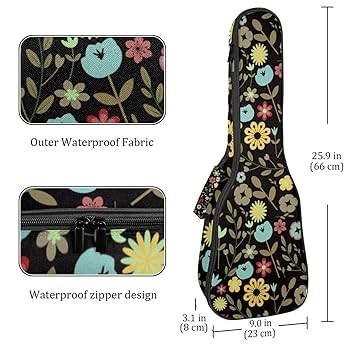 ウクレレ BRUKO製 53cm 美品ケース付き 楽天市場】あす楽 【初心者セット8点！高級エスニック風ケース付