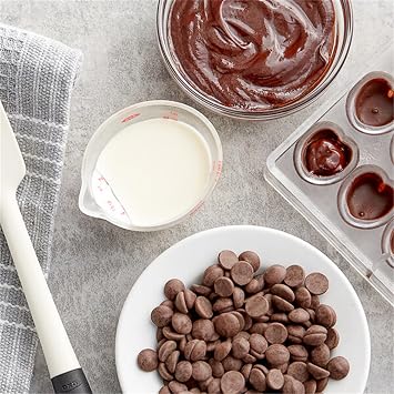 Recipe 811 Dark Chocolate CalletsTM 22 lb. WS-409C811595-NF