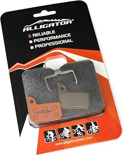 Alligator Pastilhas de freio a disco de bicicleta orgânicas MTB para AVID & SRAM RED 22 B1 / Force 22 / Force 1 / CX1 / Rival 22 / Rival 1/700 B1 HRD/HRR (1 par)