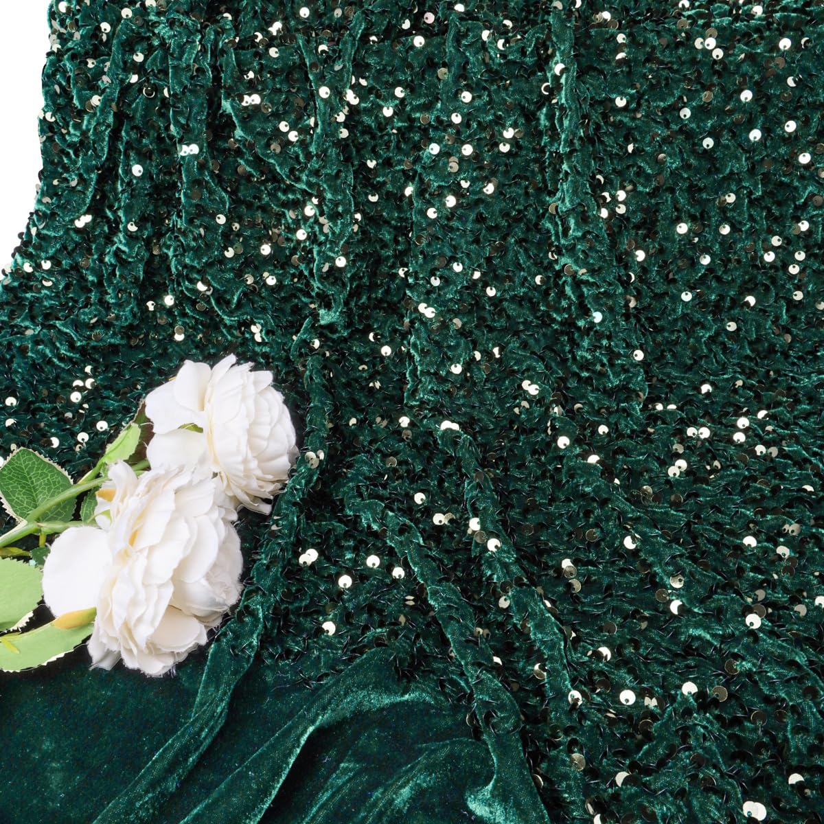 emerald green fabric for dress 1 Mtr Emerald Green Glitter Stretch Moonlight Fabric 58Wide Dress Backdrop