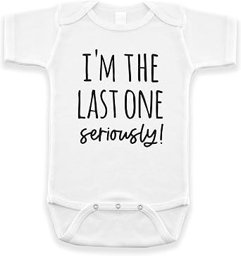 Funny Pregnancy Announcement Infant Bodysuit Gift for Grandparents | Im the Last One