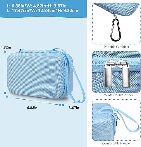 Miniatura 3 de Supmay Estuche rígido de viaje para Gopiupiupara cámara infantil GKTZ, impresión instantánea, cámaras de video digitales para niños pequeños,