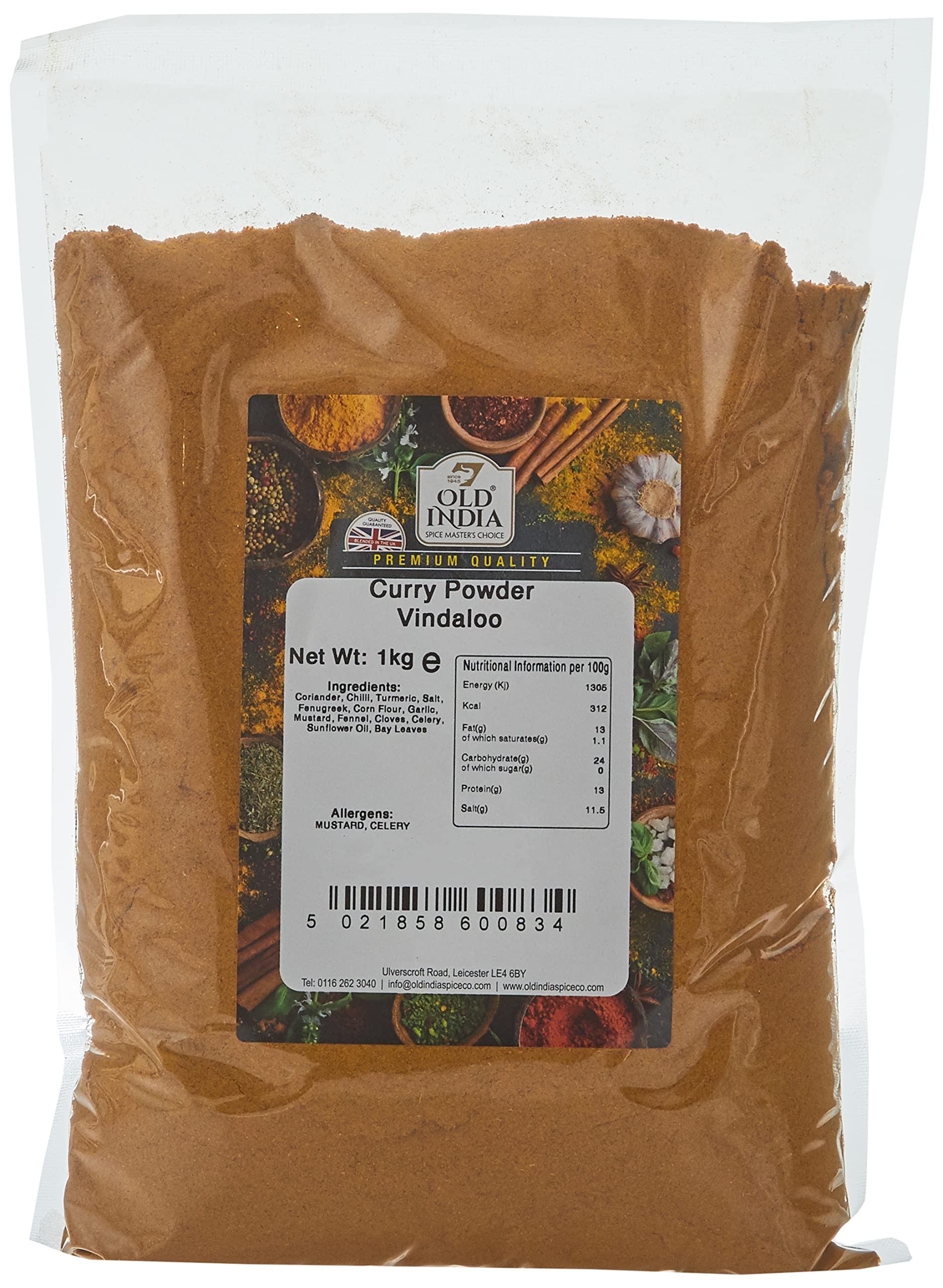 Old India Curry Powder Vindaloo 1kg