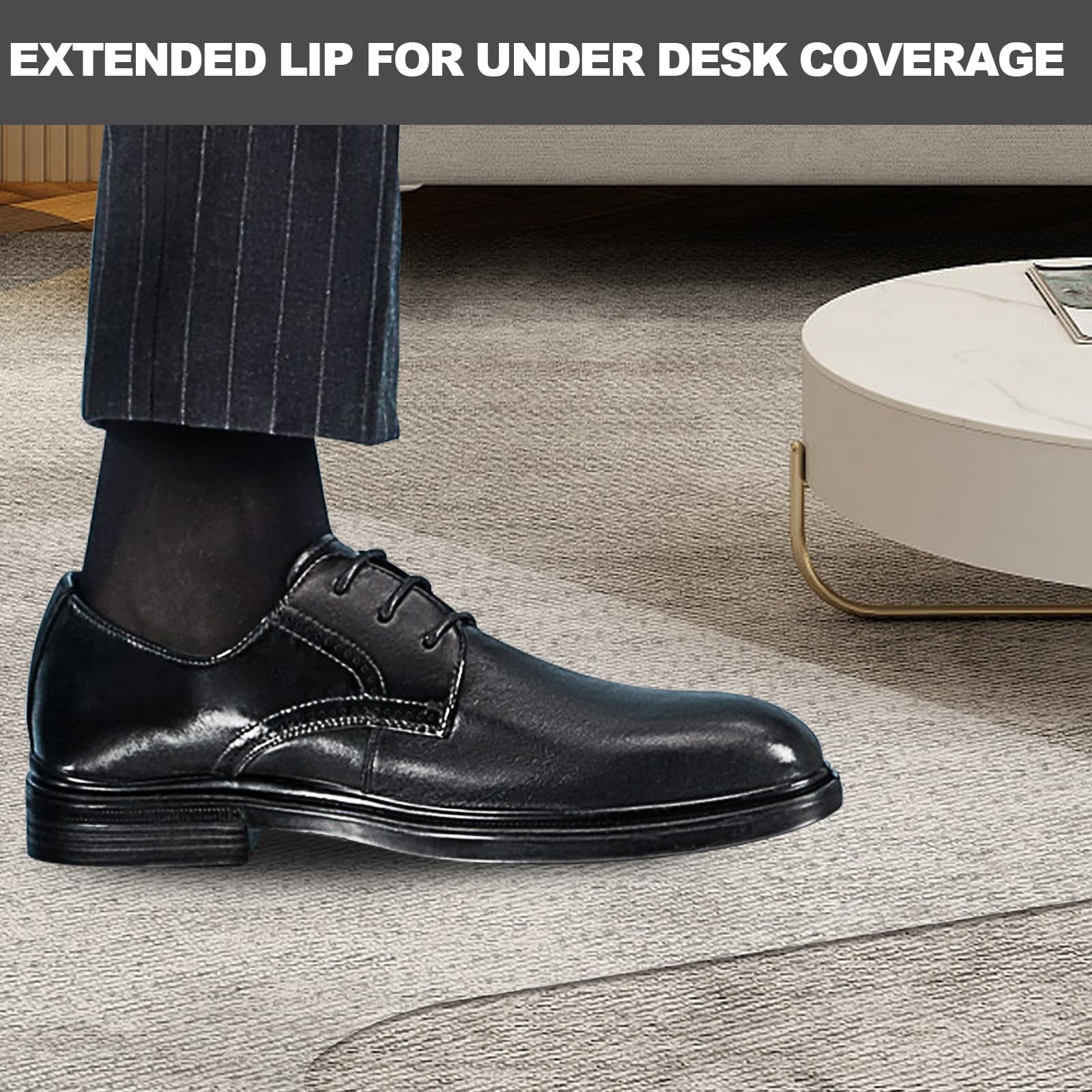 Chair Mat for Carpet- Low Pile 1 4 Thick Carpet Protector for Office Gaming Computer Desk Chair Heavy — view 6