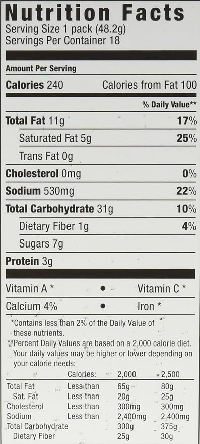 Galletas Cracker Rellenas Combos Queso Cheddar 30.6 oz miniatura 10