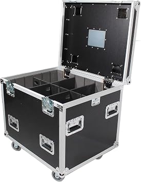 ProX XS-UTL243030WMK2 TruckPaX Heavy-Duty Truck Pack Utility Flight Case W/Divider & Tray Kit W/4" Casters | 24"X30"X30"