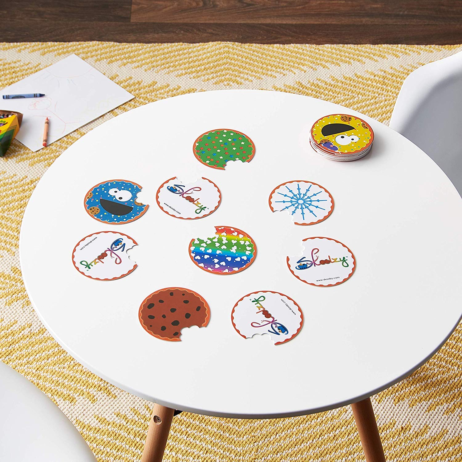 Buy Skoolzy Cookie Memory Game Flash Cards for Toddlers 24 Years