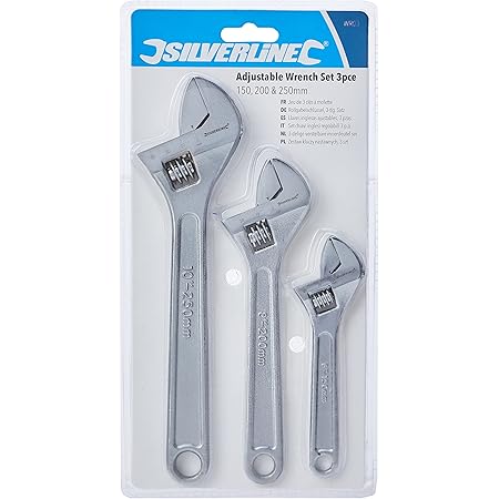 Silverline 427594 250 Mm Adjustable Wrench
