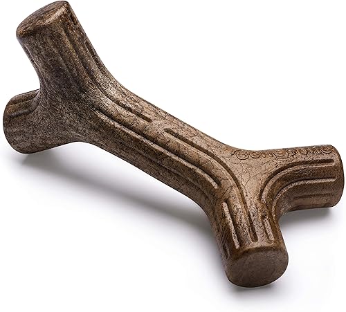 Benebone Maplestick - Juguete masticable duradero para perros masticadores agresivos, madera de arce real, fabricado en Estados Unidos, grande