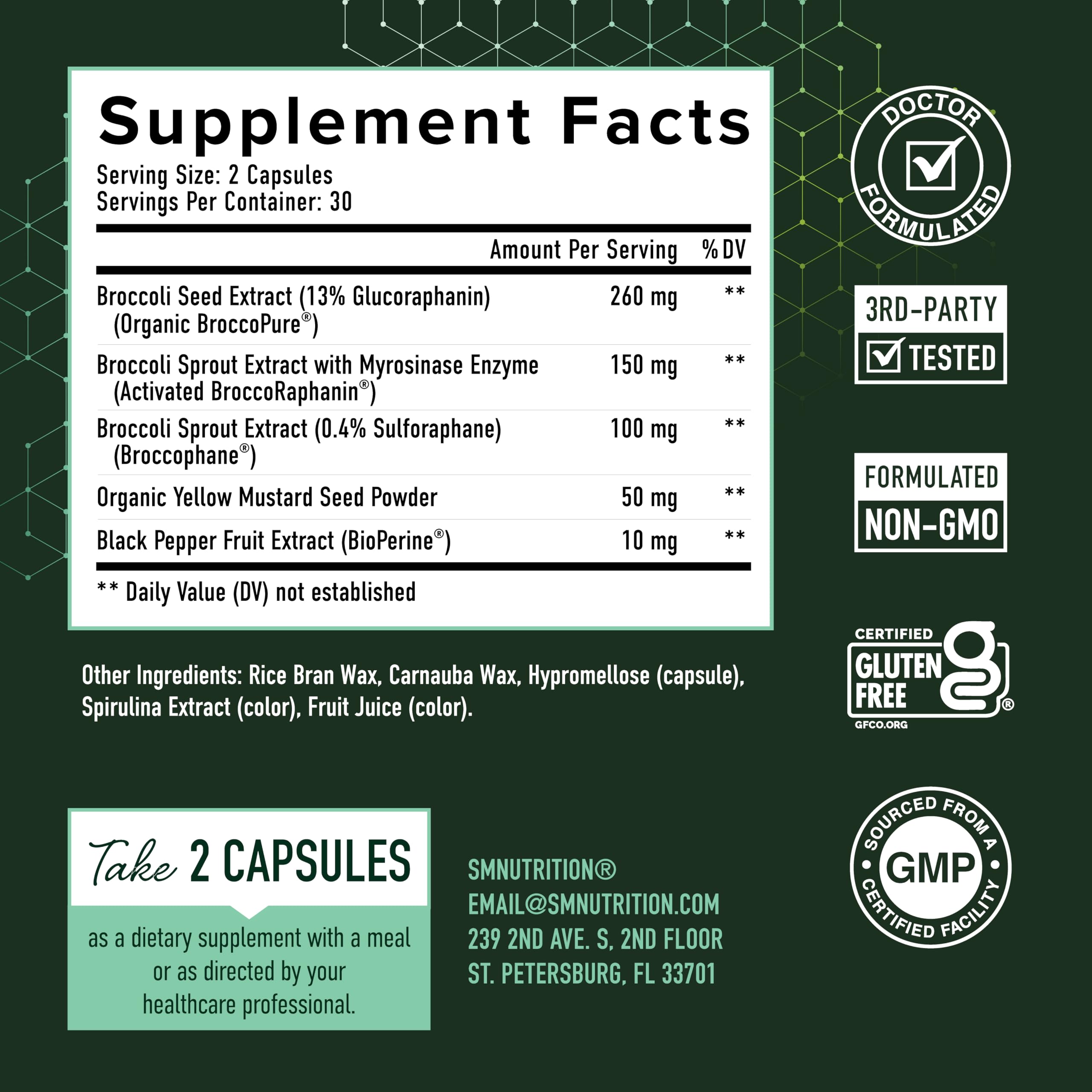 50MG Sulforaphane Supplement from Broccoli Sprouts, Doctor-Formulated — Amazon image 6