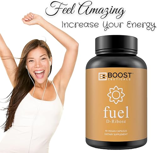 Miniatura 4 de BoostCeuticals D Ribosa Cápsulas Veganas Pura Sin Estearatos Sin Aditivos  Sin OGM Sin Gluten 90 500 mg D-Ribosa Cápsulas