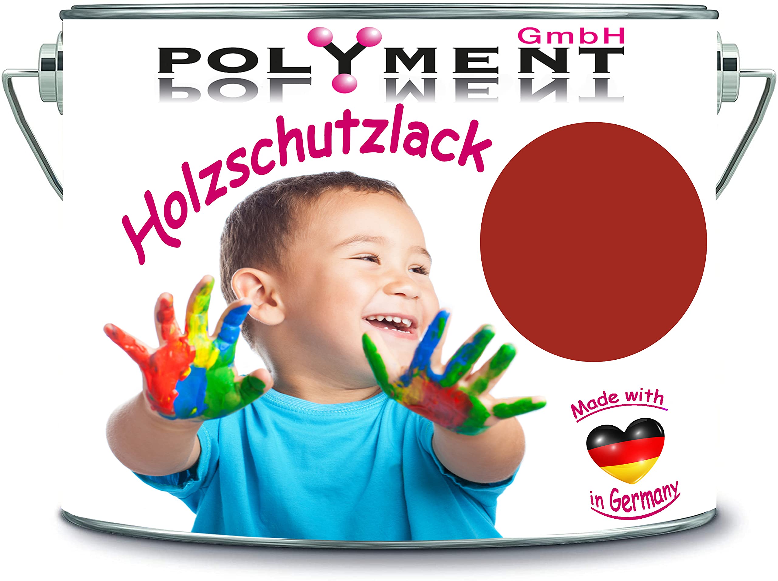 Vernis bois rouge feu RAL 3000 pour rénover vos abris de jardin